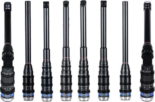 Laowa Probe Zoom 8-lens Bundle (15–24mm T8, 15–35mm T12 + Direct, Periscope, 35° Degree, 90° Degree)