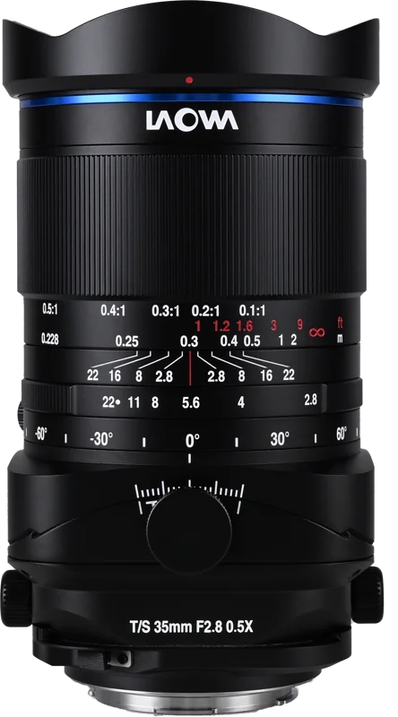 Laowa 35mm f/2.8 Zero-D T/S 0.5x Macro Lens - L-mount