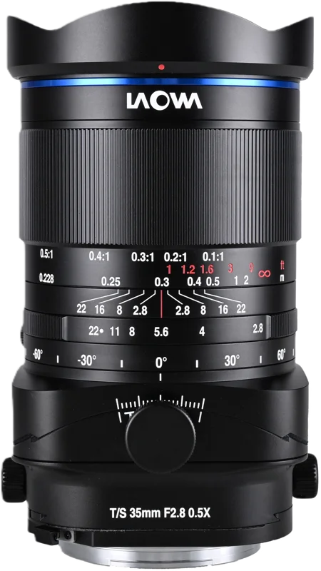 Laowa 35mm f/2.8 Zero-D T/S 0.5x Macro Lens - Fuji GFX