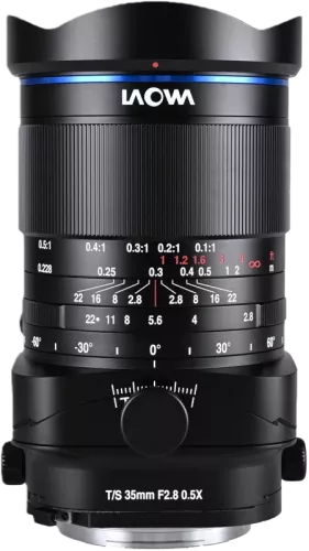 Laowa 35mm f/2.8 Zero-D T/S 0.5x Macro Lens - Fuji GFX