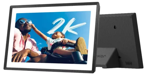 Lexar I Pexar Digital Picture Frame I 11-inch, 2K WiFi Enabled (Black) built-in 32GB