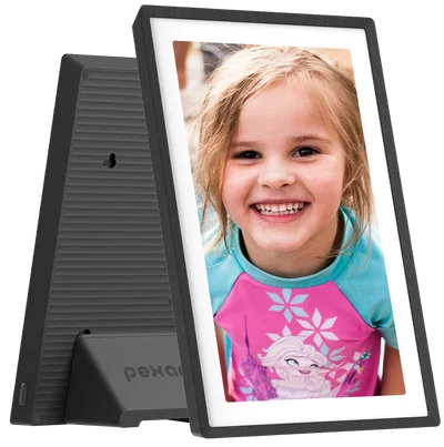 Lexar I Pexar Digital Picture Frame I 11-inch, 2K WiFi Enabled (Black) built-in 32GB