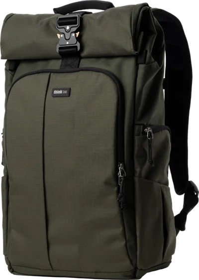 Think Tank FocusPoint 30L I Hybrid RollTop Backpack I Greenway