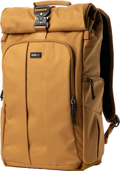 Think Tank FocusPoint 30L I Hybrid RollTop Backpack I Golden Hour