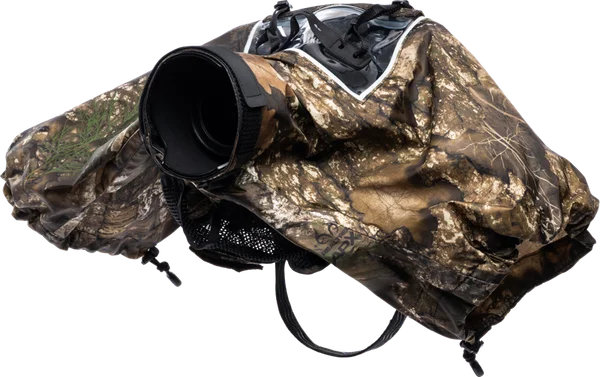 Think Tank Rain Cover I RealTree APX Camo (EYEPIECE REQUIRED) I Hydrophobia D 24-70 V3