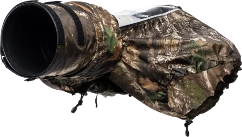 Think Tank Rain Cover I RealTree APX Camo (EYEPIECE REQUIRED) I Hydrophobia DM 300-600 V3