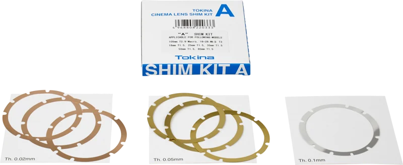 Tokina Cinema Shim Kit KPO-1006A