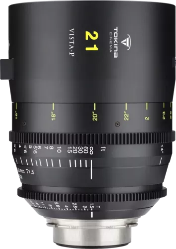 Tokina Vista-P 21mm T1.5 Cinema Canon EF