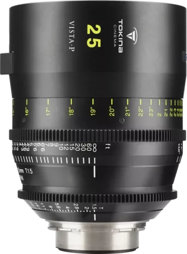 Tokina Vista-P 25mm T1.5 Cinema Canon EF