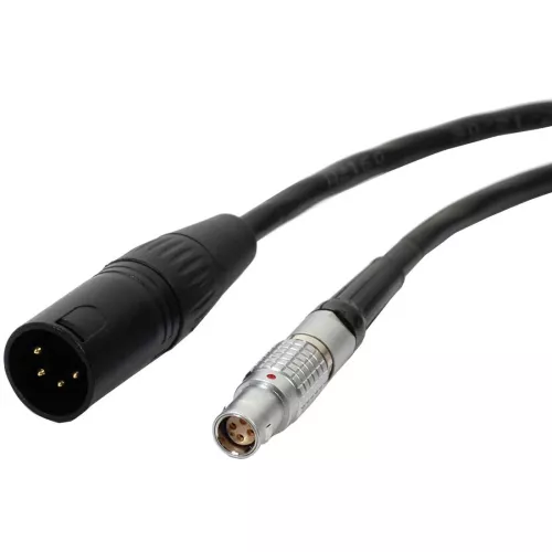 1B 6Pin Female to 4Pin XLR Male Red Epic