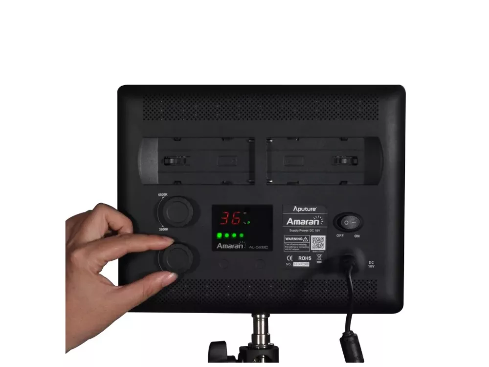 Led Panel Videobelysning Al-528c Aputure