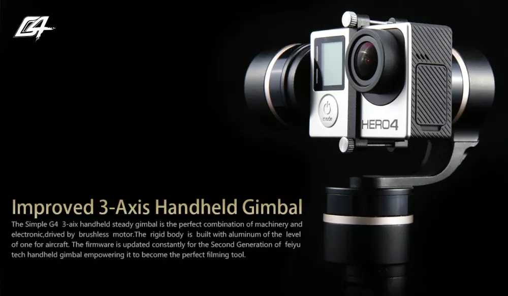 G4 Ultra 3-Axis Stabilizer Gimbal Gopro