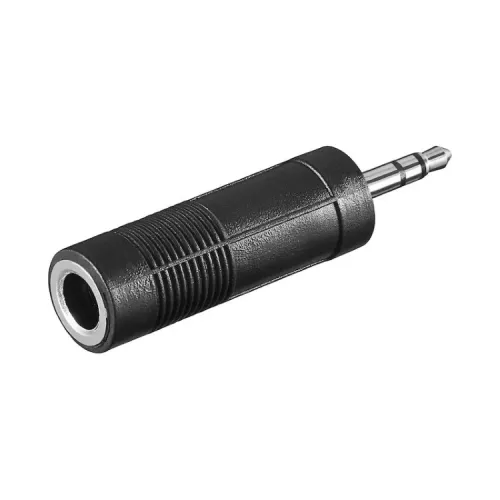 Adapter 3,5-6,3mm male/female