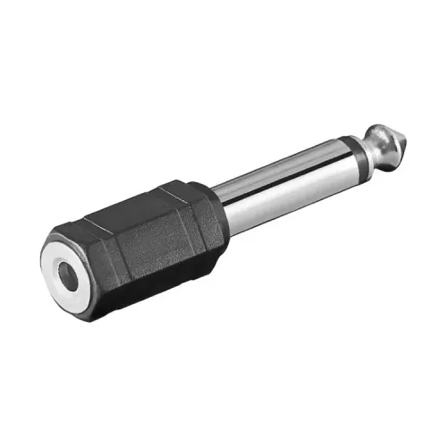 Adapter 6,3-3,5mm male/female