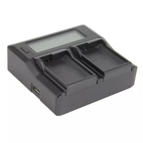 Dubbel Laddare Lcd Usb EN-EL15