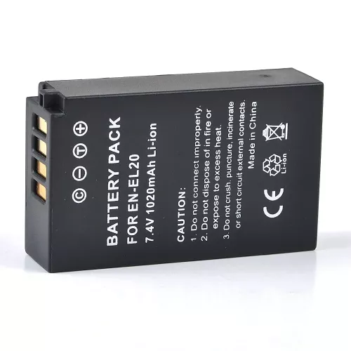 Batteri EN-EL20 Fill Nikon, Bmpc
