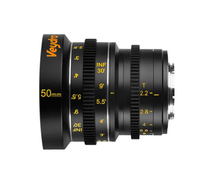 Veydra 50mm T2.2 Mini Prime M4/3,E-mount,C-M