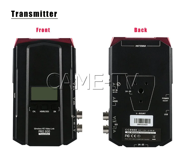 CAME-TV Wireless Video HDMI & SDI Video System 800M