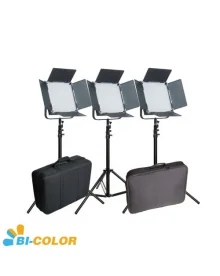 CAME-TV Bi-color 3 X 1024 LED Belysning kit