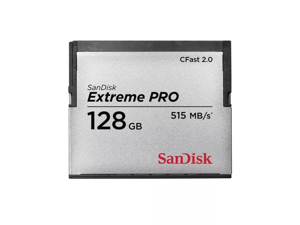SANDISK Memmorycard Cfast 2.0 Extreme Pro 128GB 515/240MB/s