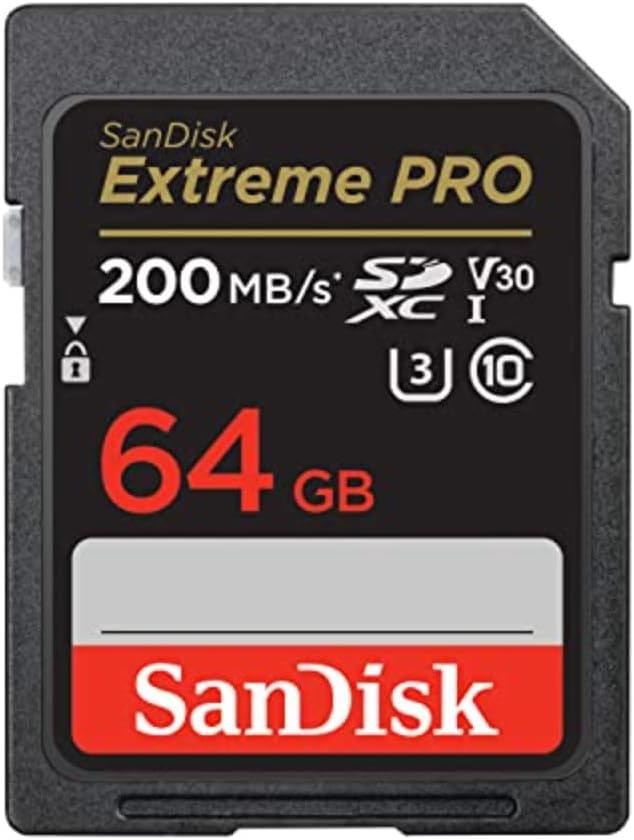 SanDisk Extreme Pro Memorycard SDXC 64GB 170MB/s UHS-I V30 4