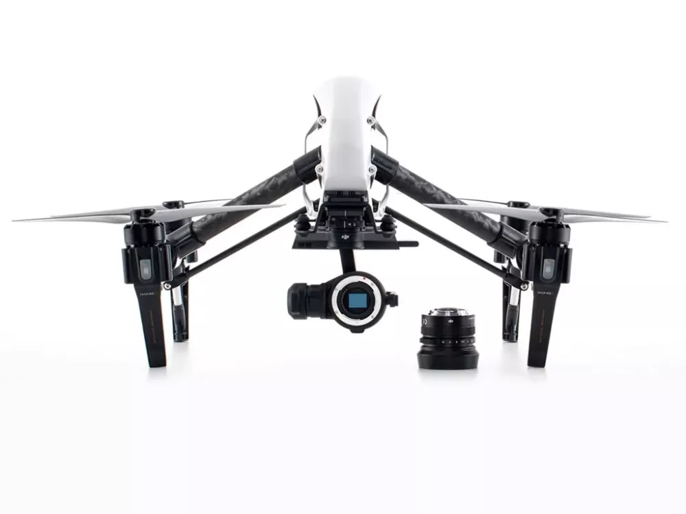 DJI Inspire 1 With Zenmuse X5R Raw
