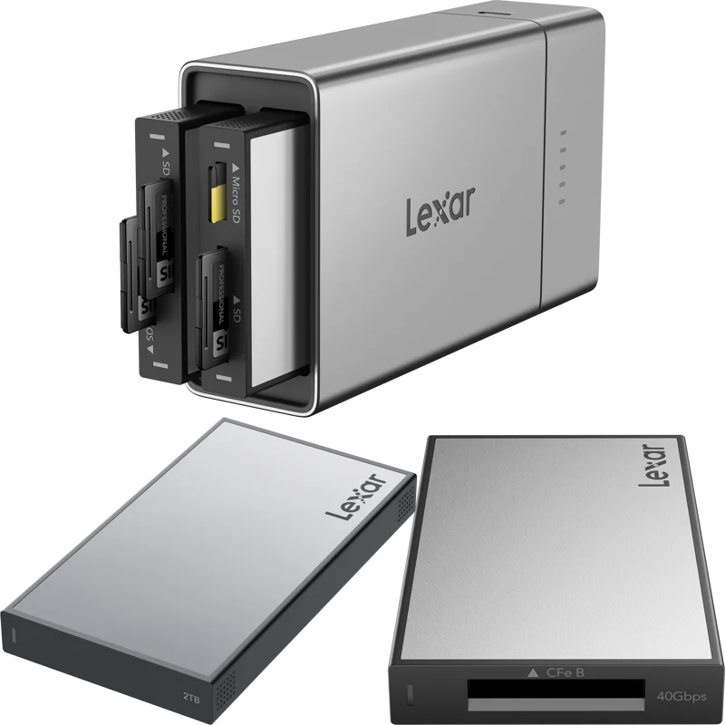 Lexar Professional Workflow Go I with CFexpress 4.0 Type B reader and 2TB SSD