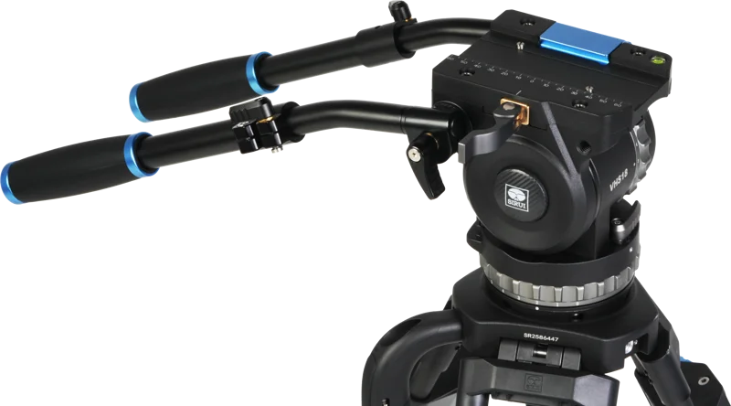 SIRUI Pro Fluid Video Head VHS18 with 100mm Half Ball