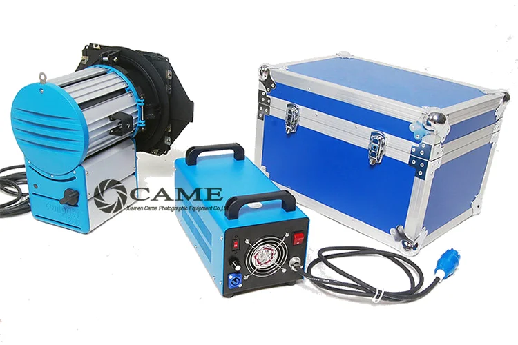 HMI Fresnel Light 1200W Electronisk Ballast+Dimbar Case