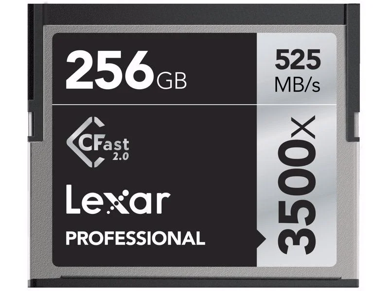 Lexar CFast 2.0 256GB 3500x Professional