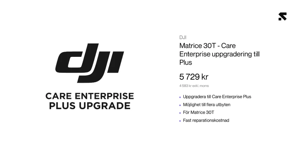 DJI Care Enterprise Upg BscToPlus M30T