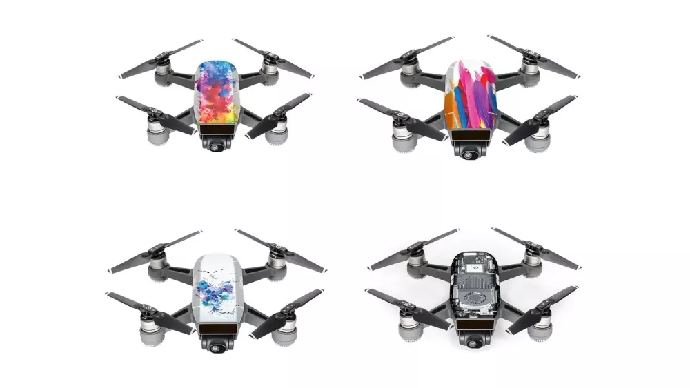 DJI Spark PGYTECH Skin 4 pk D4/7/8/TR