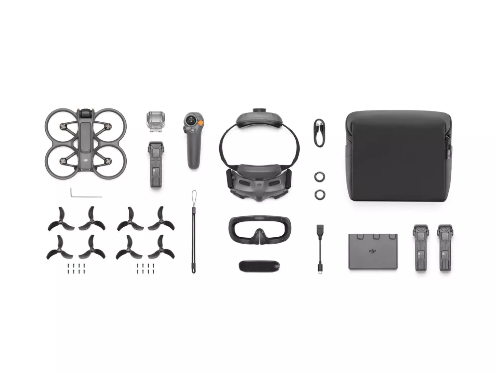 DJI Avata 2 Fly Smart Combo Three Batter