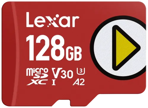 Lexar microSDXC PLAY UHS-I/A2/U3 R205/W140 (V30) 128GB