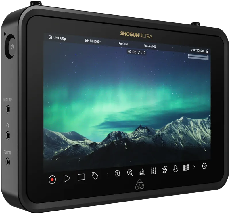 Atomos SHOGUN ULTRA 7-inch HDR Monitor-Recorder 8K RAW