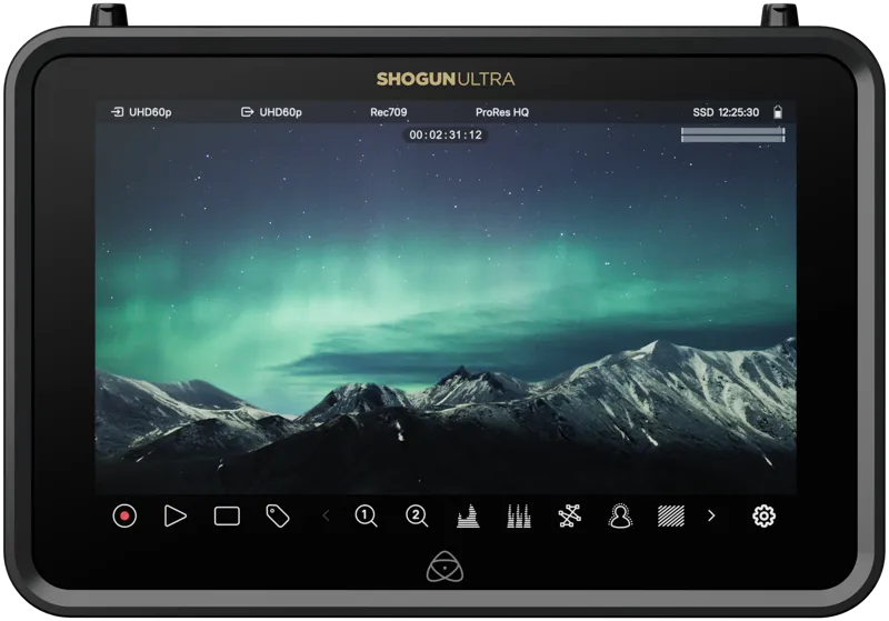 Atomos SHOGUN ULTRA 7-inch HDR Monitor-Recorder 8K RAW