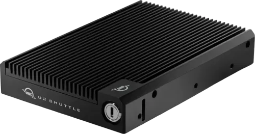 OWC U.2 Shuttle with OWC Aura Pro 8.0TB x 4