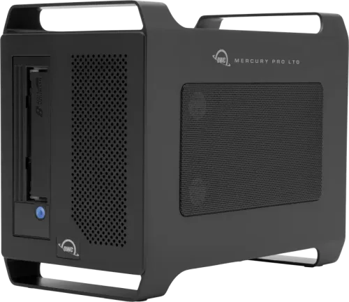 OWC Mercury Pro LTO-8 Sol. w/Tape & Cleaner -  + 4TB Staging SSD (repalce OWCTB3LT8S04)