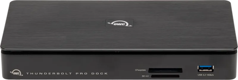 OWC Dock Thunderbolt 3 Pro Dock feat. 10G Ethernet, CFexpress & SD card readers, Thunderbolt (USB-C)