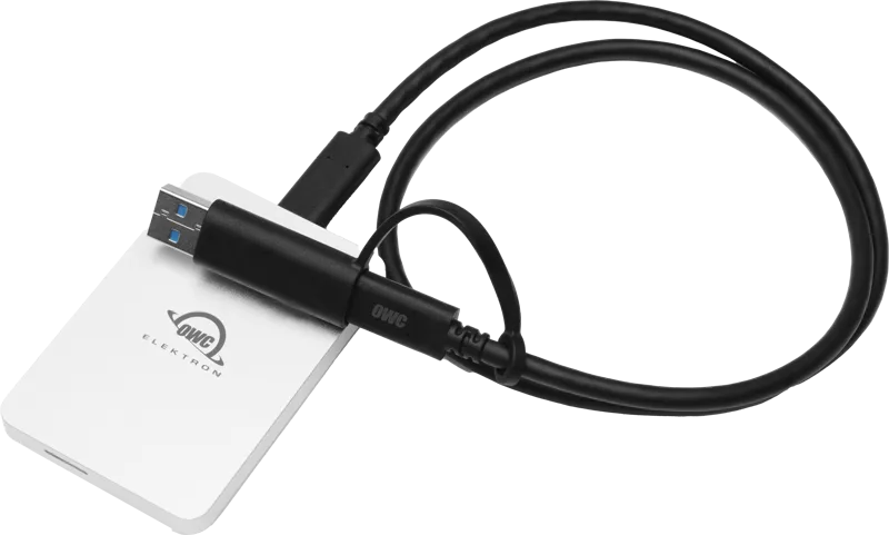 OWC Envoy Pro Elektron ultra compact USB-C 10Gb/s, R1000/W1000 (IP67, Dust & water resistant) 4.0TB