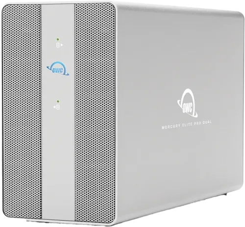 OWC Mercury Elite Pro Dual with 3-Port USB Hub Storage Solution 8TB
