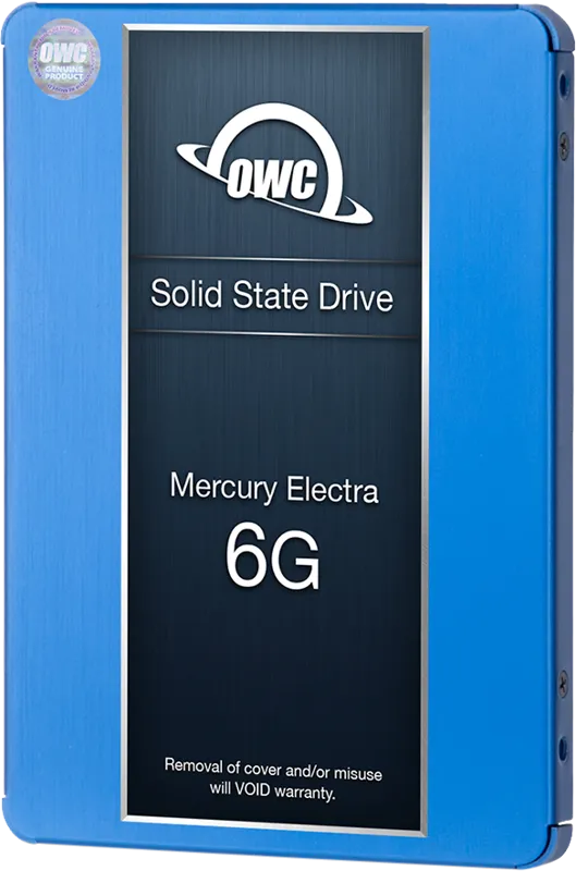 OWC Mercury Electra 6G SSD, SATA 6.0Gb/s, SLC cache + 3D storage. Mac/PC compatible. 120GB