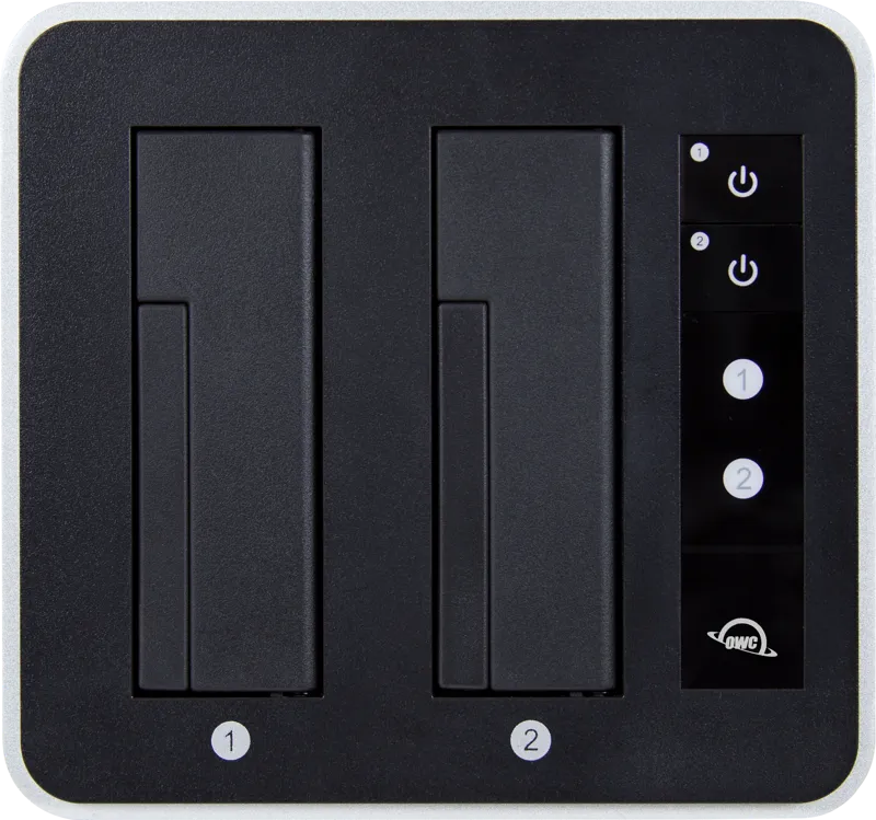 OWC Drive Dock with USB-C (USB 3.1 Gen 2) Dual Drive Bay Solution