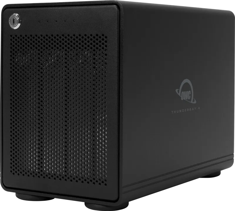 OWC ThunderBay 4 RAID. 4-Bay Ext storag w/2xTB3 Port(w./Softraid RAID 0/1/4/5/1+16) 64TB (4x16TB)