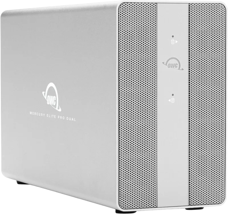 OWC Mercury Elite Pro Dual with 3-Port USB Hub Storage Solution 48TB