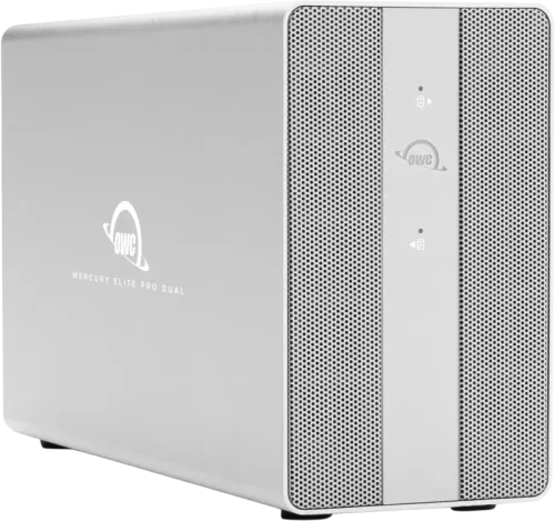 OWC Mercury Elite Pro Dual with 3-Port USB Hub Storage Solution 48TB