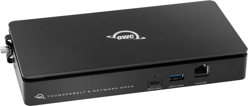 OWC Thunderbolt 5 Dual 10GbE Network Dock 11-Port Connectivity Solution
