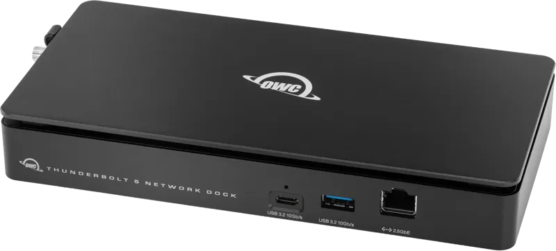 OWC Thunderbolt 5 Dual 10GbE Network Dock 11-Port Connectivity Solution