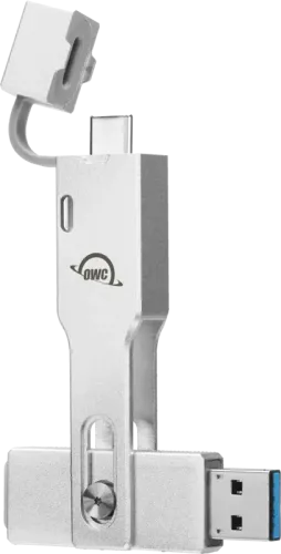 OWC Envoy Pro mini thumb drive profile SSD with lanyard (USB/USB-C) 2TB