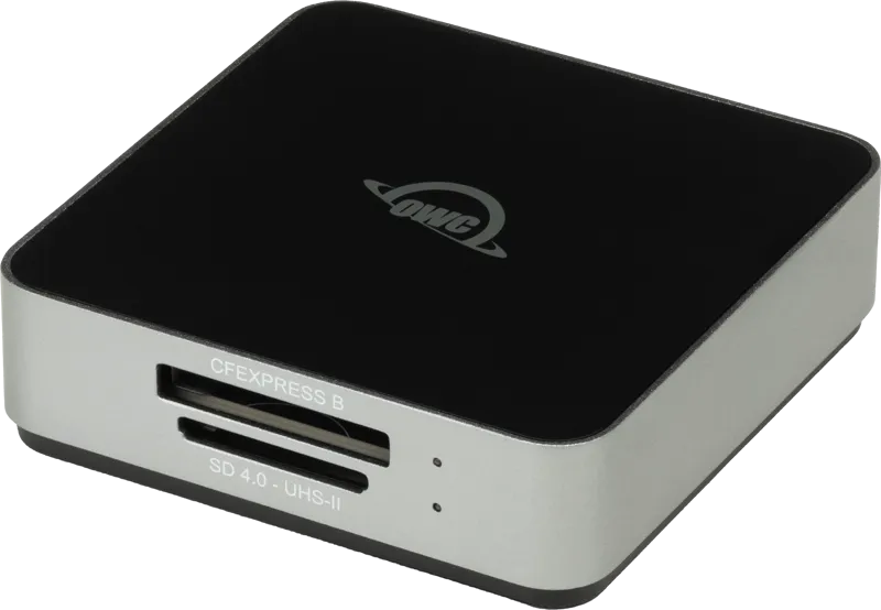 OWC Cardreader Atlas USB-C Dual-slot CFexpress Type B and SDXC UHS-II